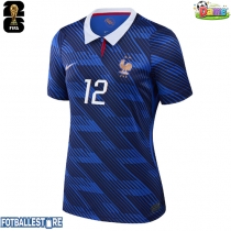 Frankrike William Saliba #17 Hjemmedrakt Dame VM 2026 Kortermet